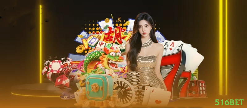 Slots online da 516bet com jackpots progressivos